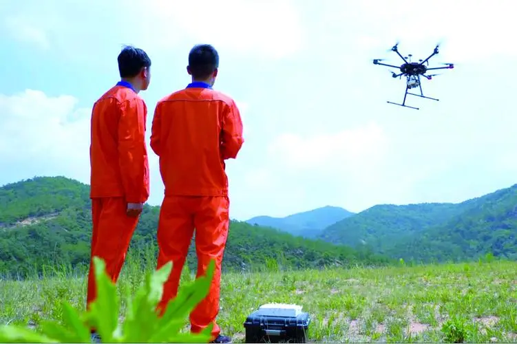 大祥无人机倾斜摄影巡检拍摄